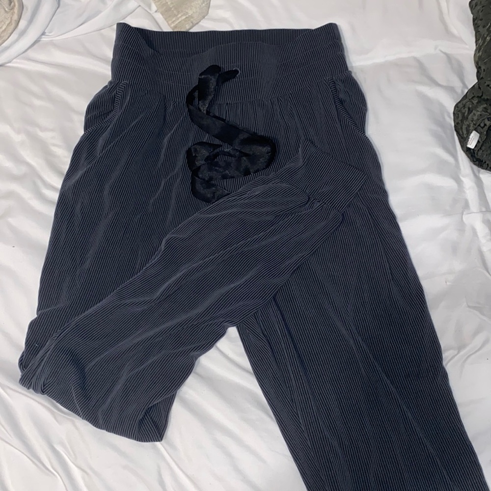 Victoria’s Secret size S ribbed dark grey pj pants